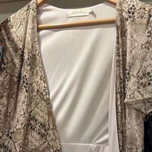 Elegant Snake Print dress!